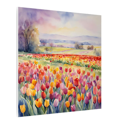 Matte Wall Canvas - Tulip - Bloom and Grow Collection