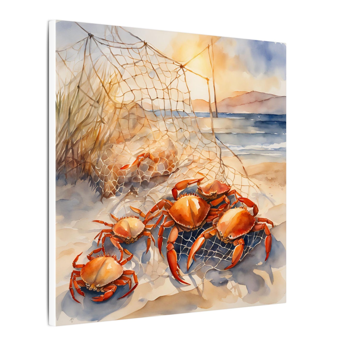 Matte Wall Canvas - Crabbin - The Great Outdoors Collection