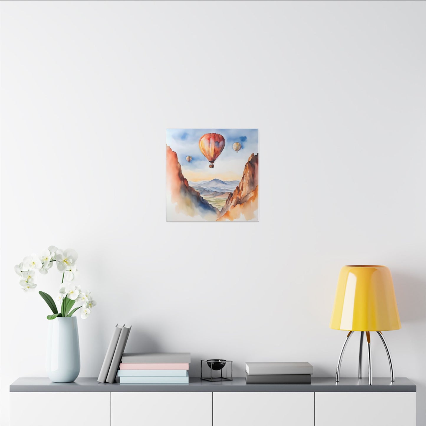 Matte Wall Canvas - Hot Air Balloons - Wheels & Wings Collection