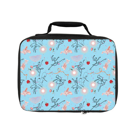 Lunch Bag - Ballet - Arctic Blue
