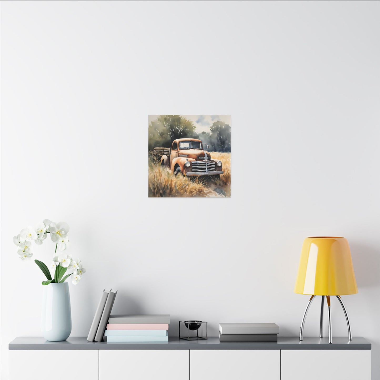 Matte Wall Canvas - Good Old Truck - Wheels & Wings Collection