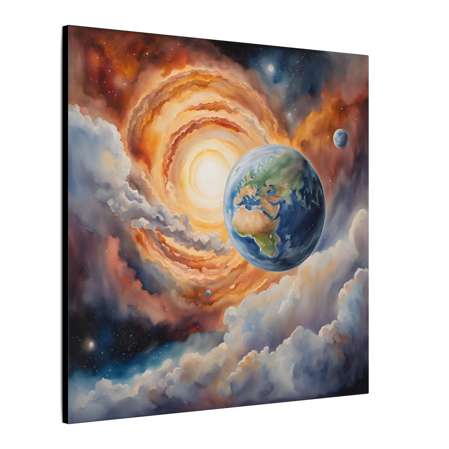 Matte Wall Canvas - Planet Earth - Beyond the Stars Collection