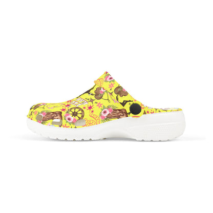 Kid's Foam Clogs - Cowgirl - Butter
