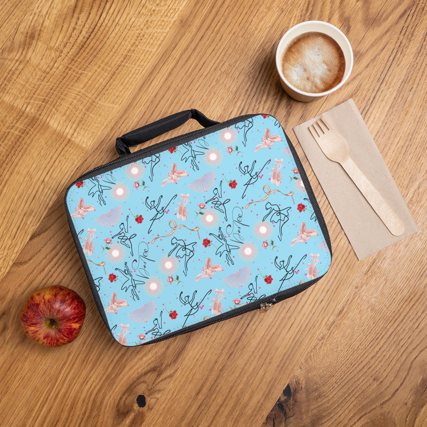 Lunch Bag - Ballet - Arctic Blue
