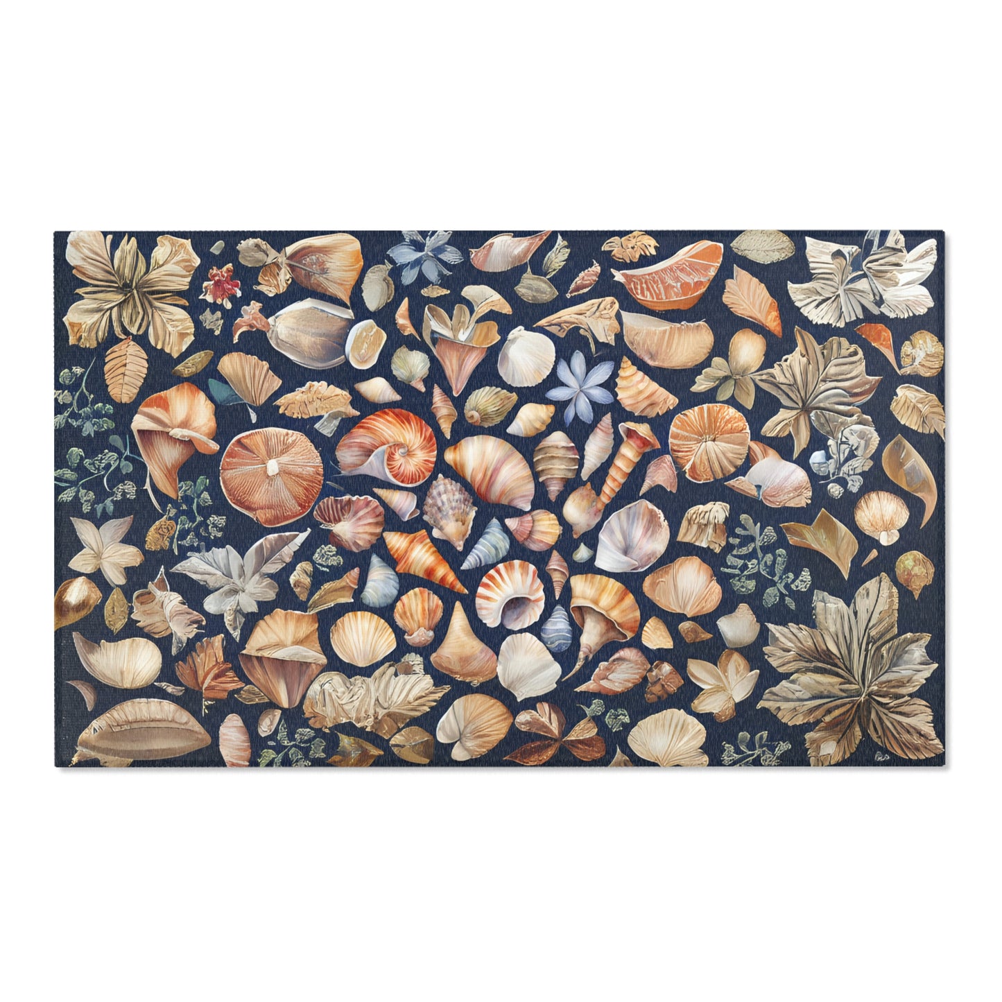 Area Rug - Shells - Neptune's Nursery Collection