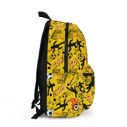 Backpack - Soccer - Gold