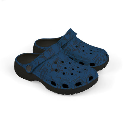 Kid's Foam Clogs - Drums - Denim
