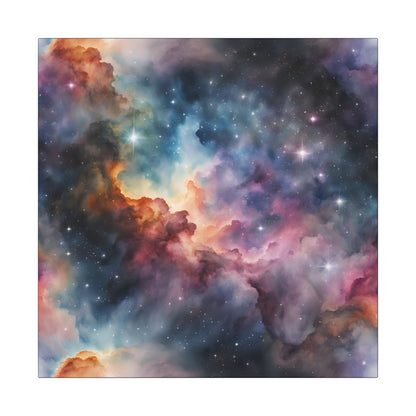 Matte Wall Canvas - Nebula Galaxy Two - Beyond the Stars Collection