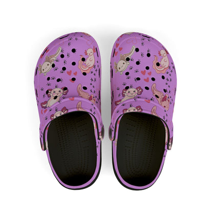 Kid's Foam Clogs - Axolotl - Lilac