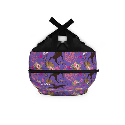 Backpack - Cowgirl - Periwinkle