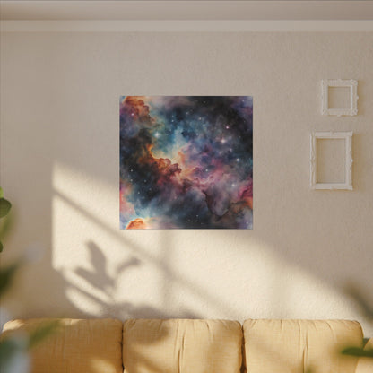 Matte Wall Canvas - Nebula Galaxy Two - Beyond the Stars Collection