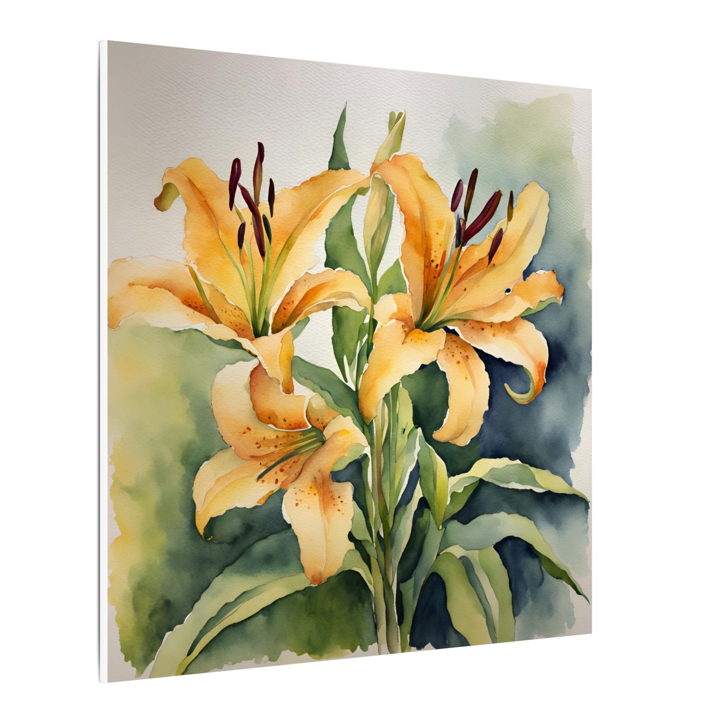 Matte Wall Canvas - Calla Lily - Bloom and Grow Collection