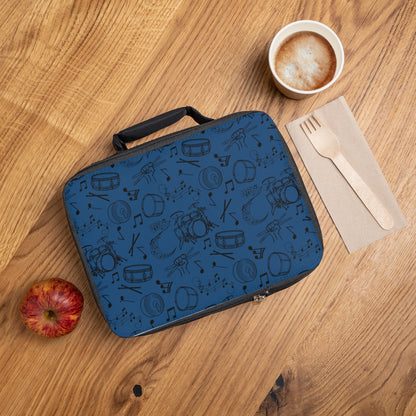 Lunch Bag - Drums - Denim