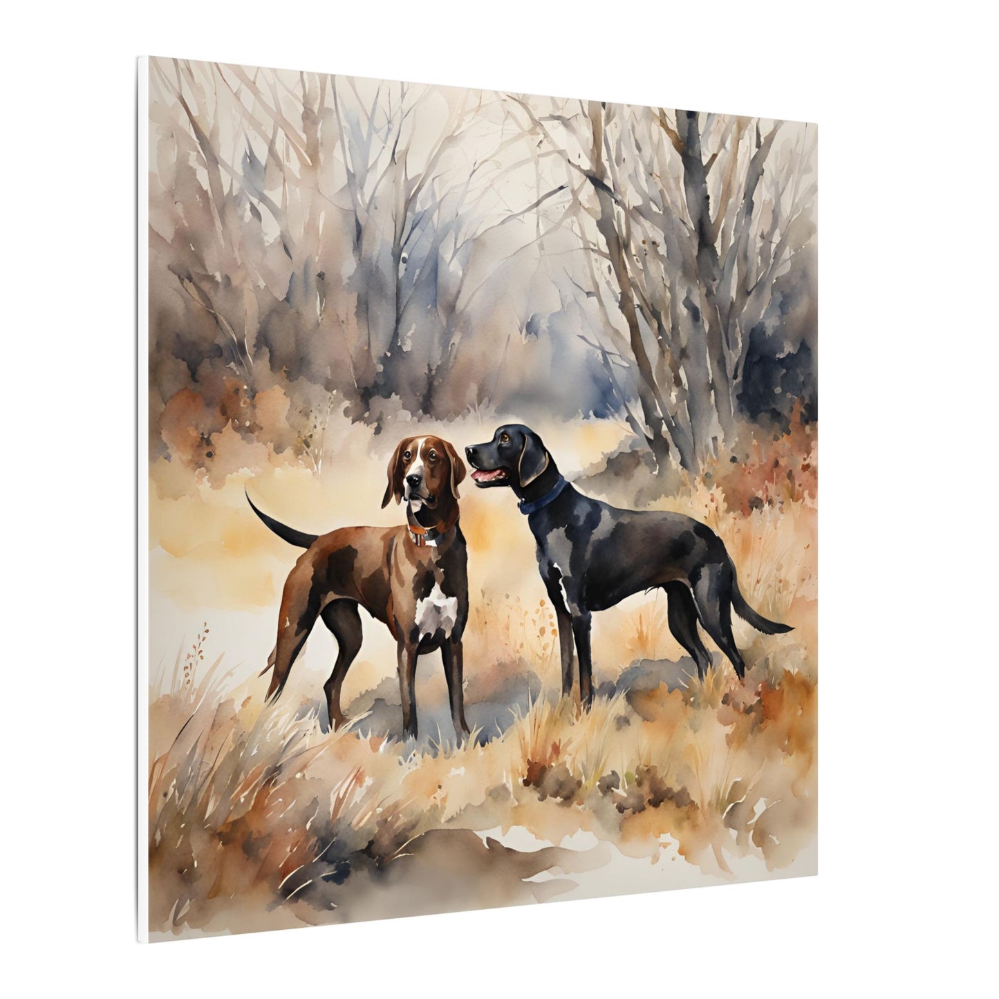 Matte Wall Canvas - Hounds - The Great Outdoors Collection
