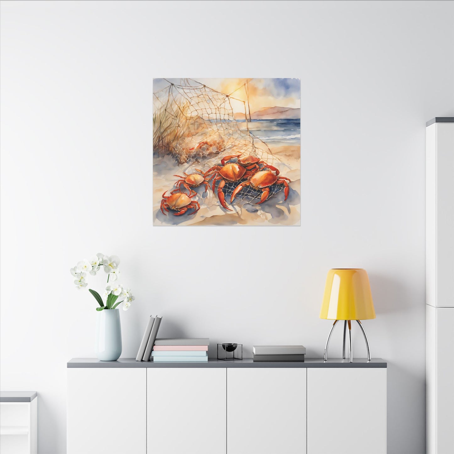 Matte Wall Canvas - Crabbin - The Great Outdoors Collection
