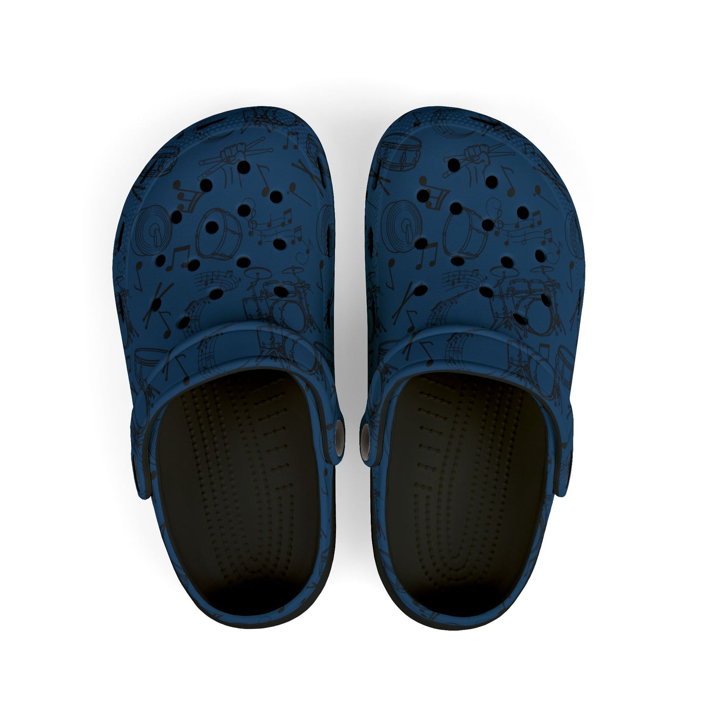 Kid's Foam Clogs - Drums - Denim
