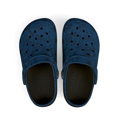 Kid's Foam Clogs - Drums - Denim