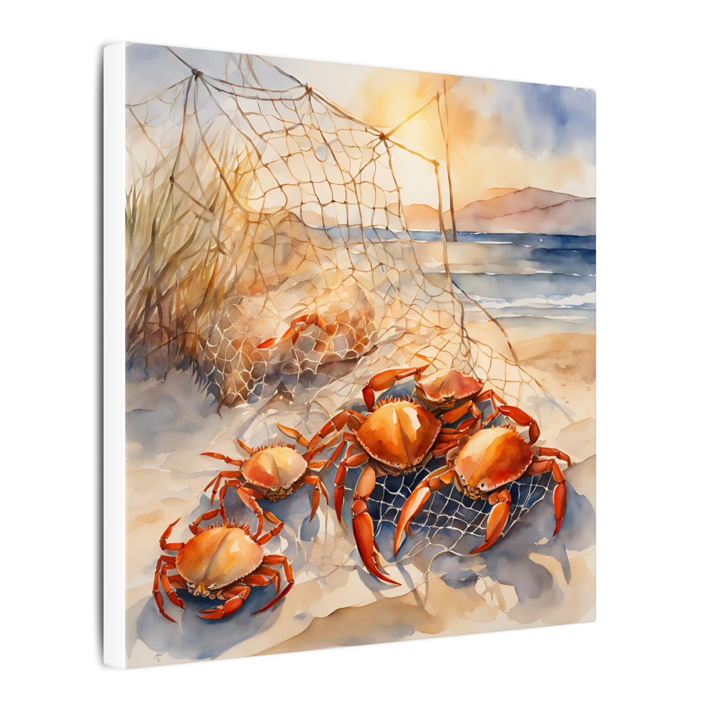 Matte Wall Canvas - Crabbin - The Great Outdoors Collection
