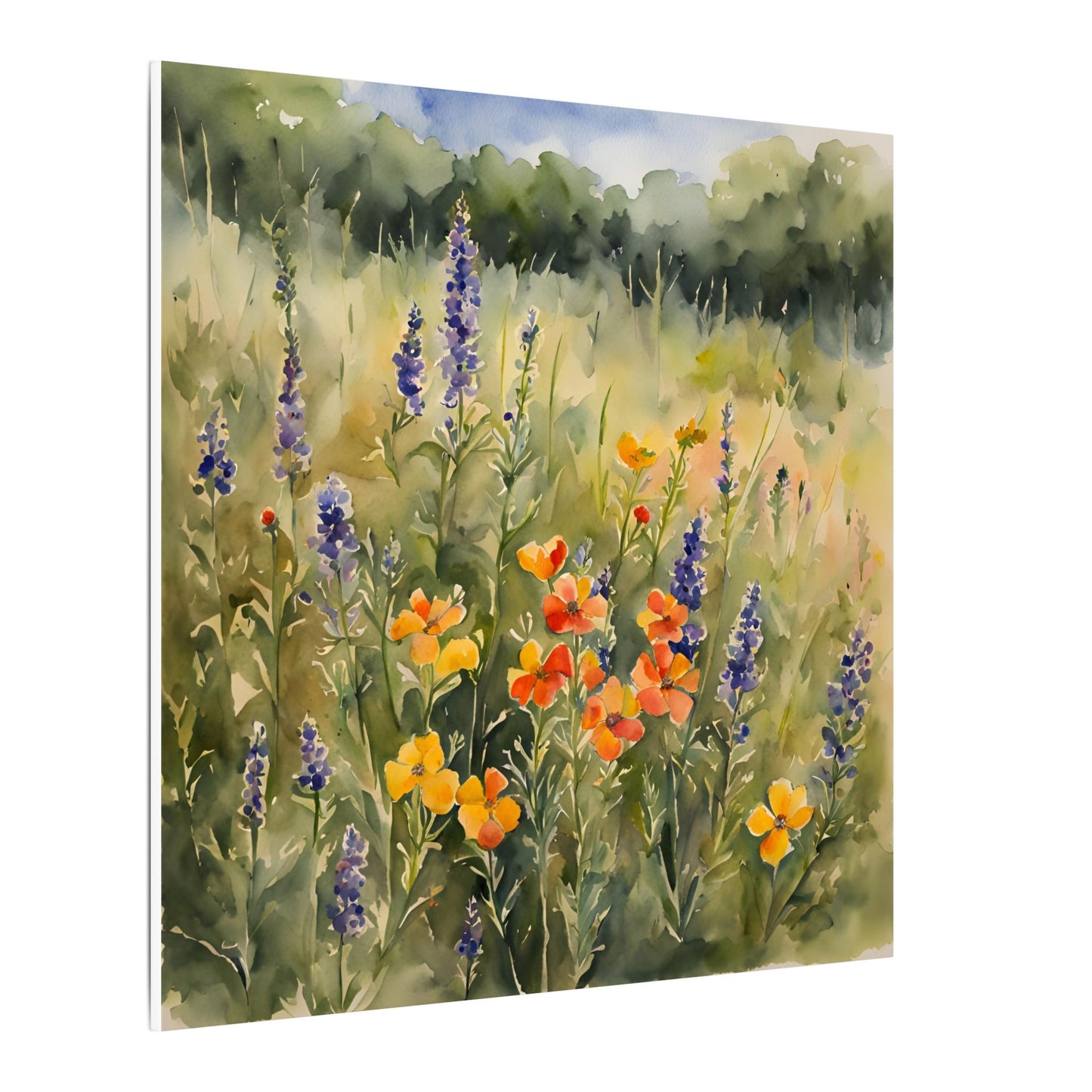 Matte Wall Canvas - Texas Wildflower - Bloom and Grow Collection