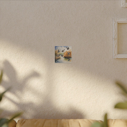 Matte Wall Canvas - Ducks - The Great Outdoors Collection