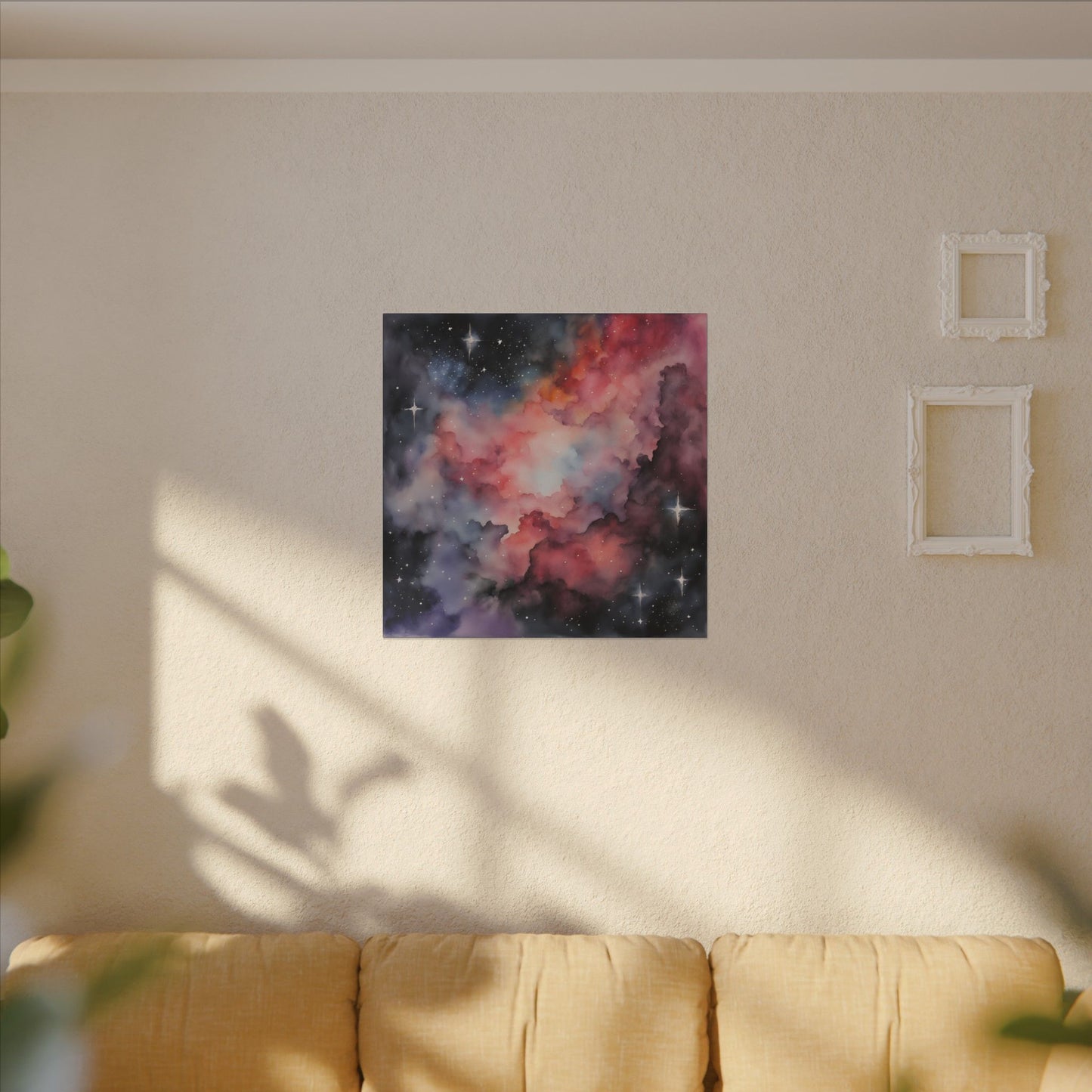 Matte Wall Canvas - Nebula Galaxy One - Beyond the Stars Collection