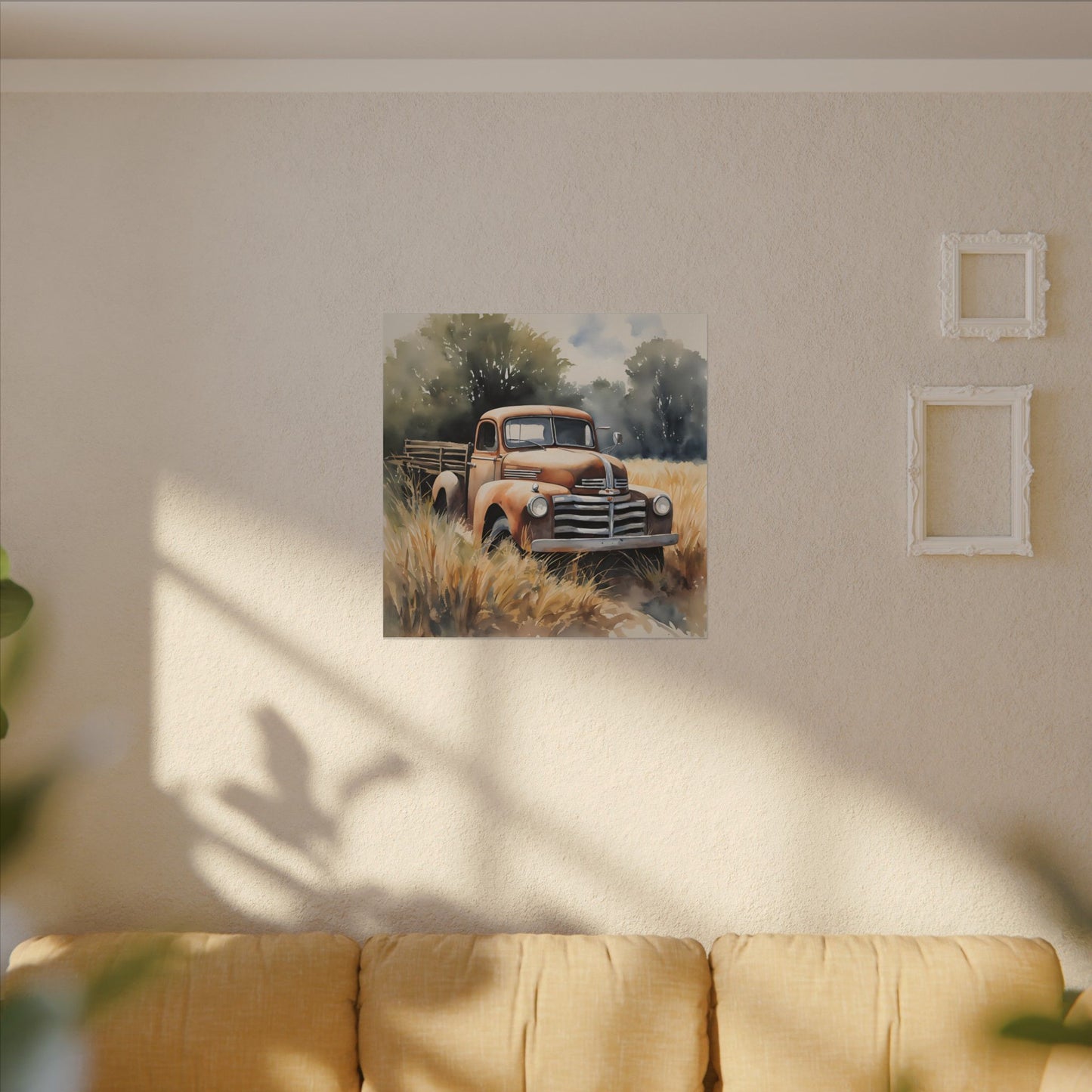 Matte Wall Canvas - Good Old Truck - Wheels & Wings Collection