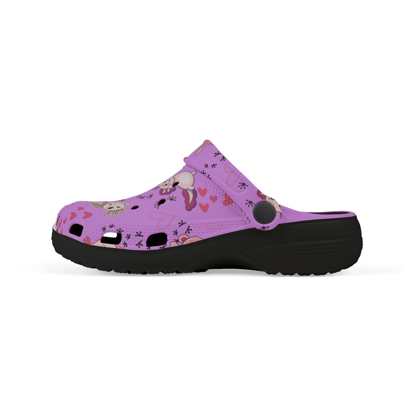 Kid's Foam Clogs - Axolotl - Lilac