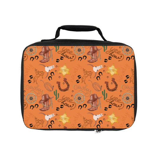 Lunch Bag - Cowboy - Natural Hide