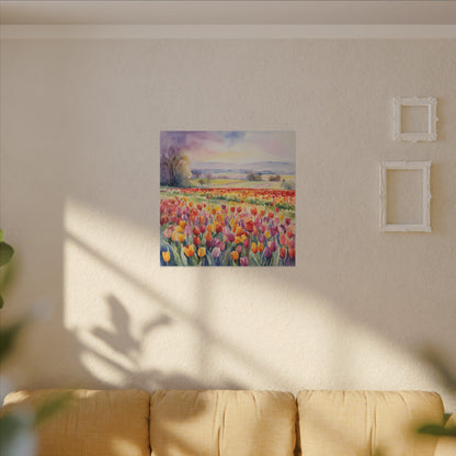Matte Wall Canvas - Tulip - Bloom and Grow Collection