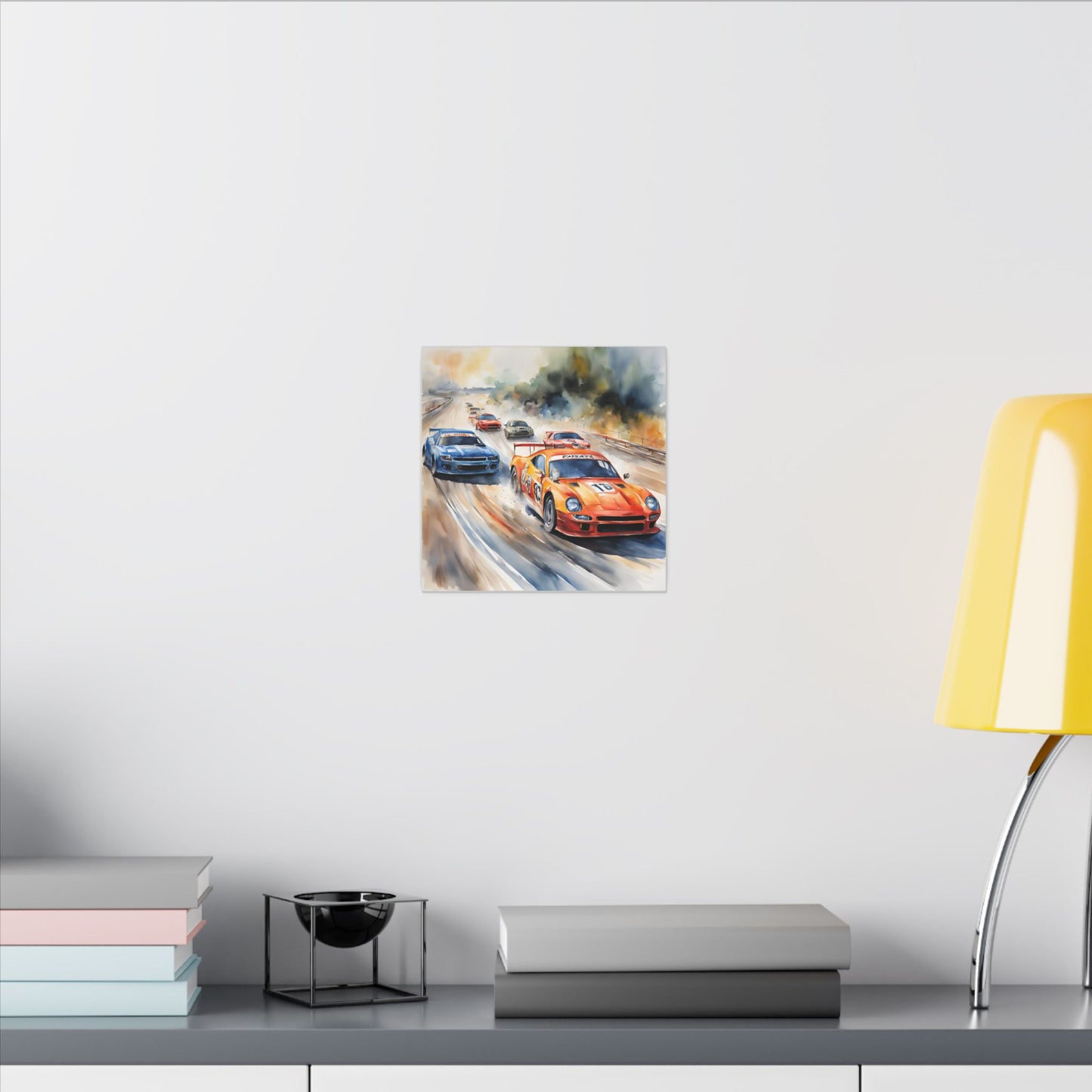 Matte Wall Canvas - Race Day - Wheels & Wings Collection