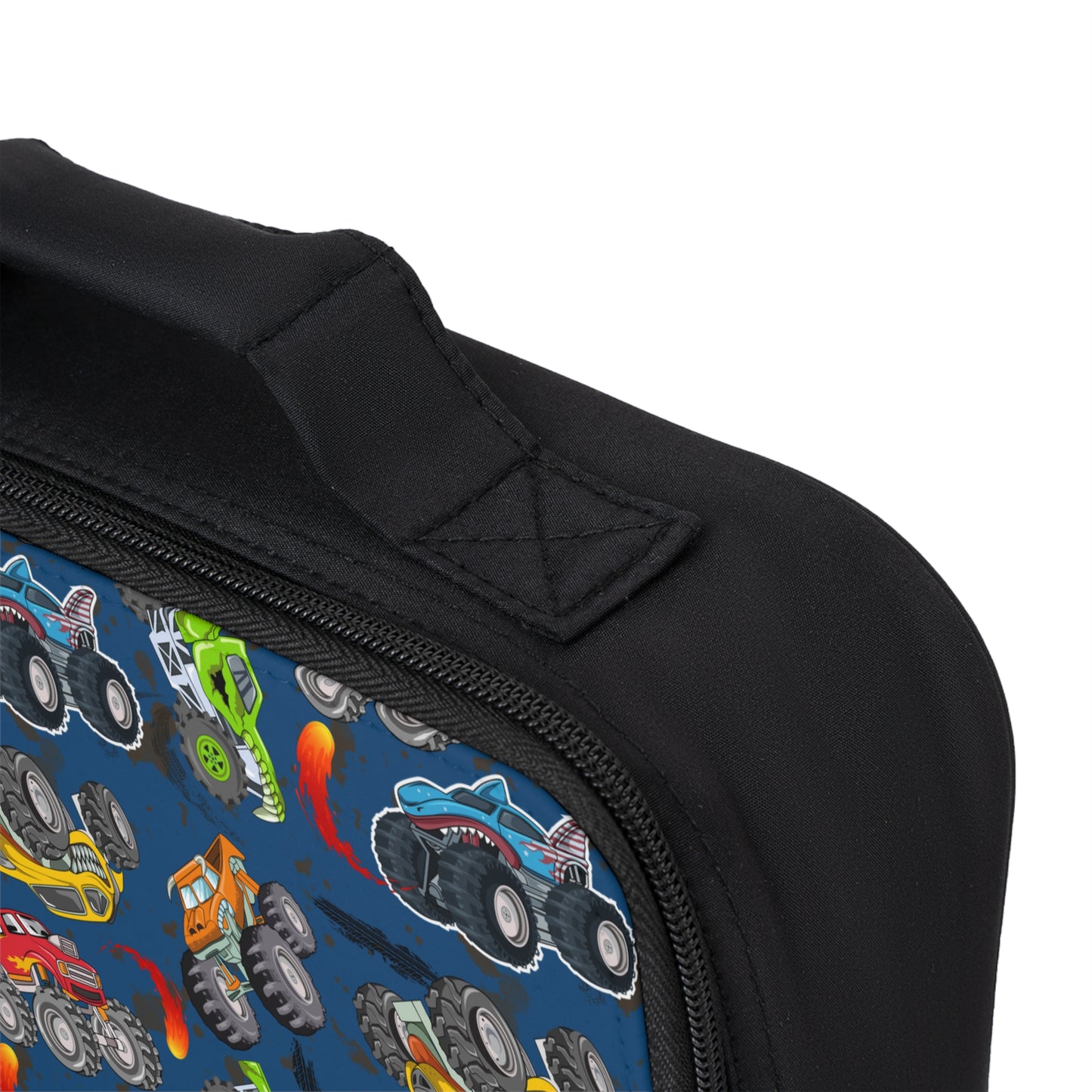 Lunch Bag - Monster Truck - Denim