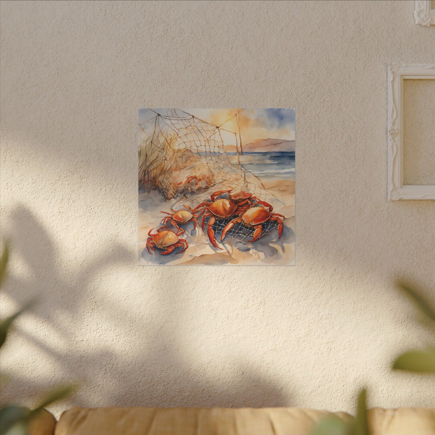Matte Wall Canvas - Crabbin - The Great Outdoors Collection