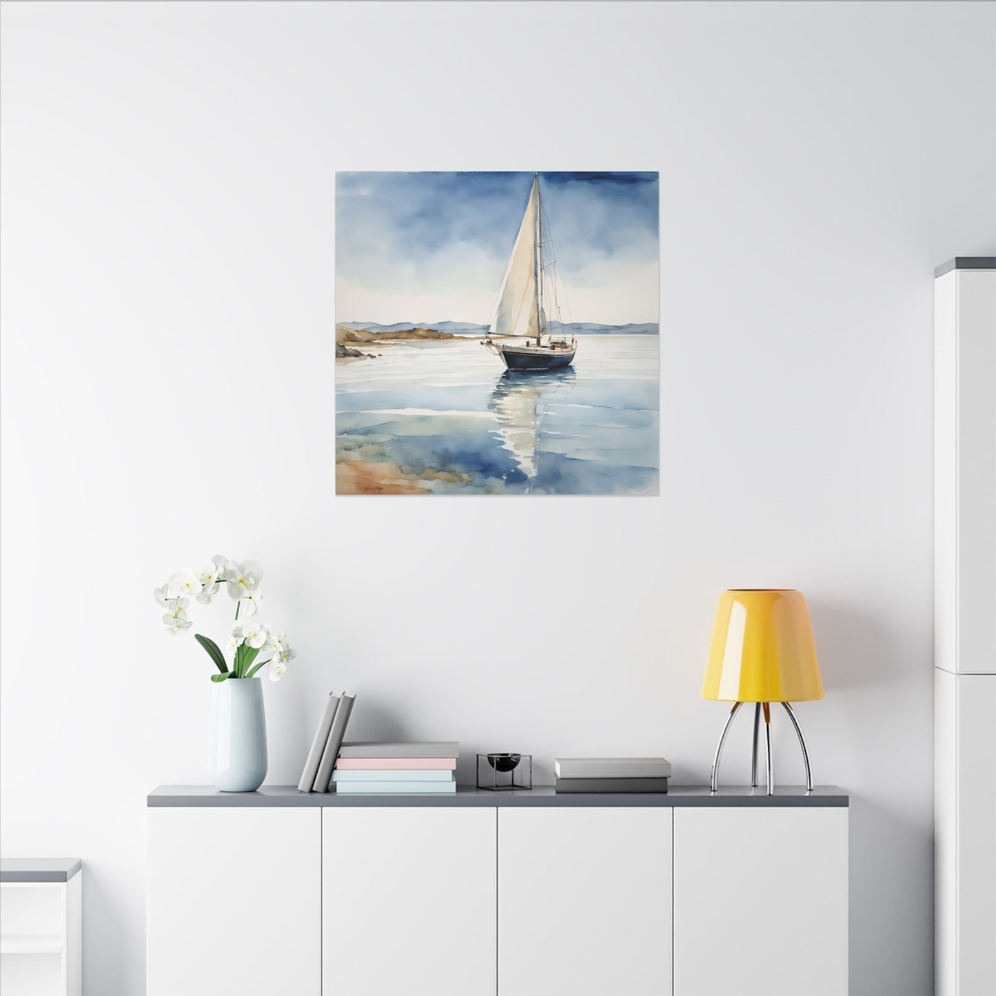 Matte Wall Canvas - Set Sail - Wheels & Wings Collection