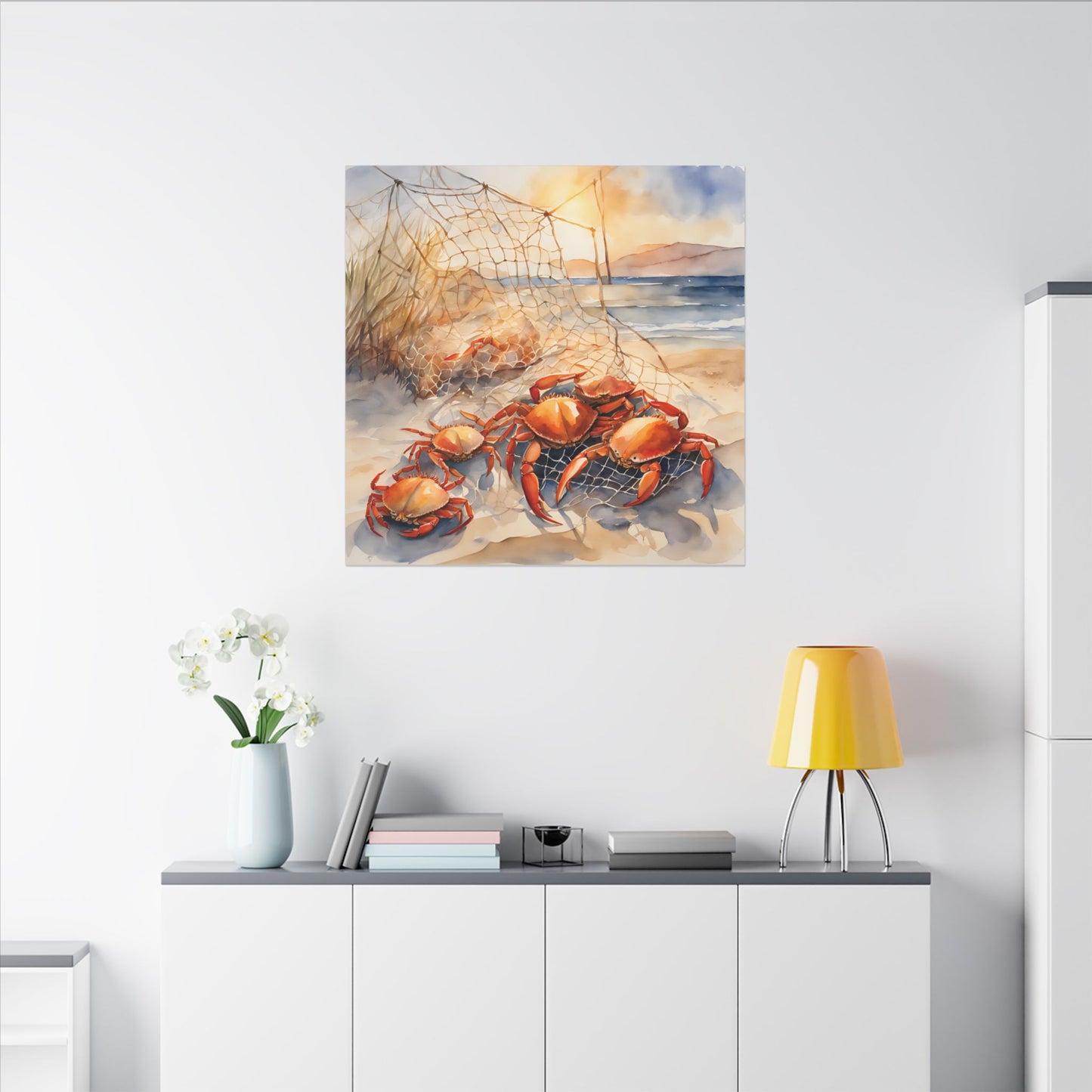 Matte Wall Canvas - Crabbin - The Great Outdoors Collection