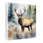 Matte Wall Canvas - Elk - The Great Outdoors Collection