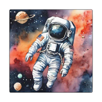 Matte Wall Canvas - Astronaut - Beyond the Stars Collection