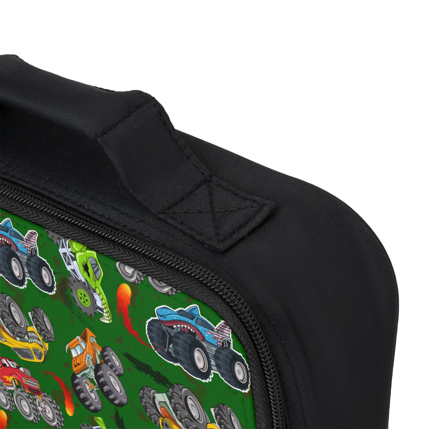 Lunch Bag - Monster Truck - Forest