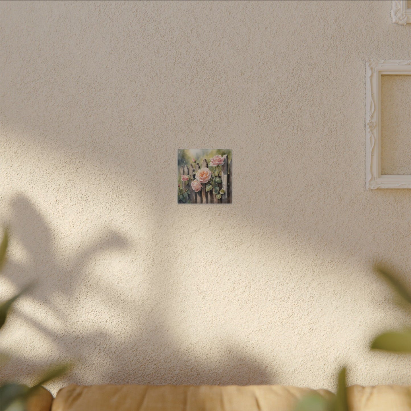 Matte Wall Canvas - Rose - Bloom and Grow Collection