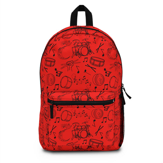 Backpack - Drums - Red Hot