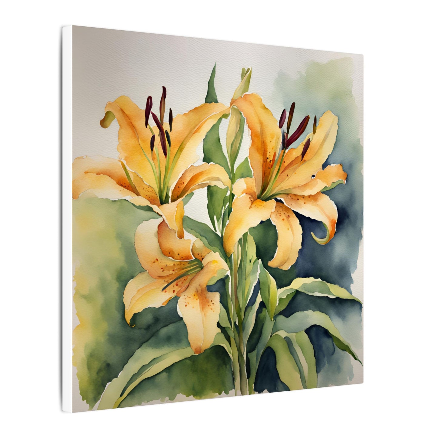 Matte Wall Canvas - Calla Lily - Bloom and Grow Collection