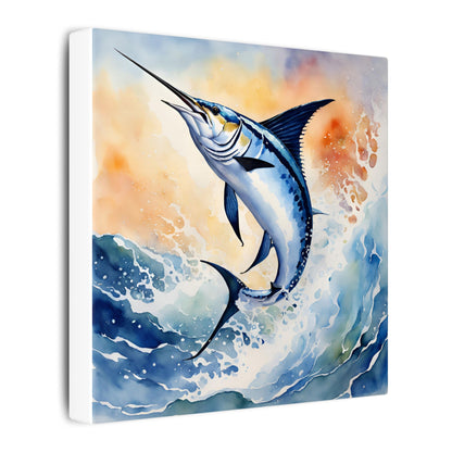Matte Wall Canvas - Swordfish - The Great Outdoors Collection