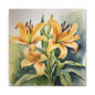 Matte Wall Canvas - Calla Lily - Bloom and Grow Collection