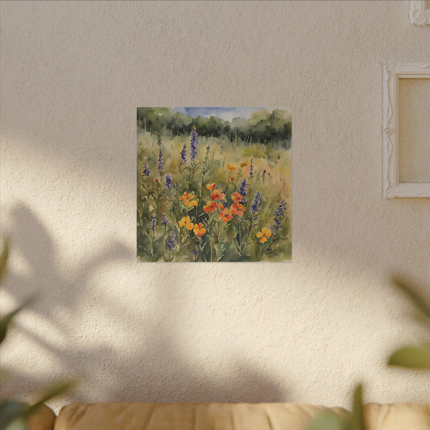 Matte Wall Canvas - Texas Wildflower - Bloom and Grow Collection