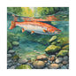Matte Wall Canvas - Salmon - The Great Outdoors Collection