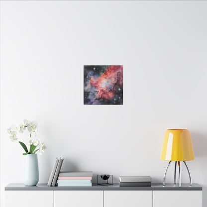 Matte Wall Canvas - Nebula Galaxy One - Beyond the Stars Collection
