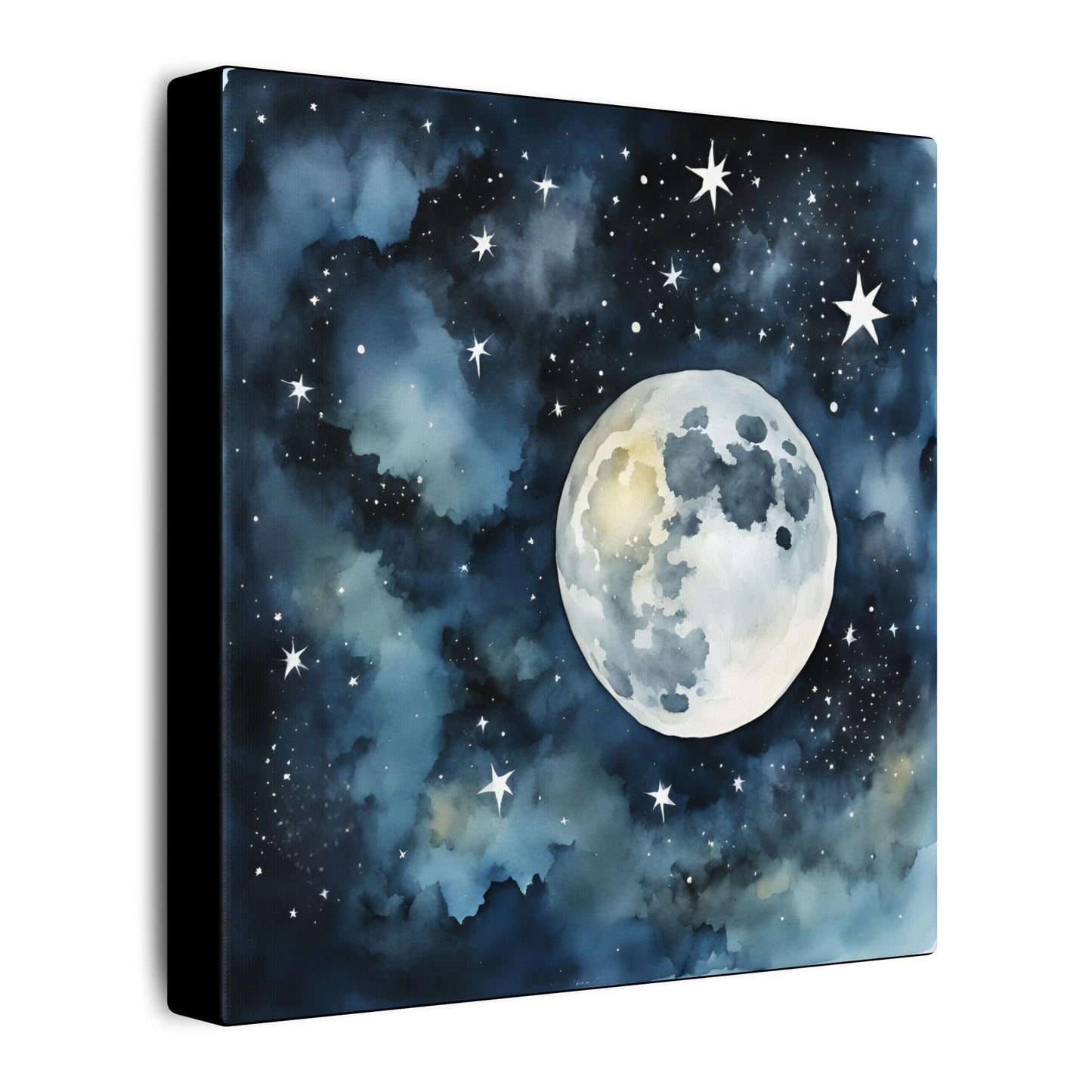 Matte Wall Canvas - Moon - Beyond the Stars Collection