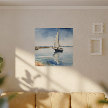 Matte Wall Canvas - Set Sail - Wheels & Wings Collection