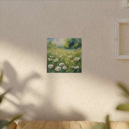 Matte Wall Canvas - Daisy - Bloom and Grow Collection