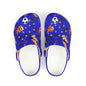 Kid's Foam Clogs - Soccer - True Blue