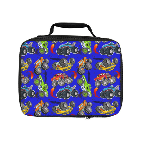 Lunch Bag - Monster Truck - True Blue